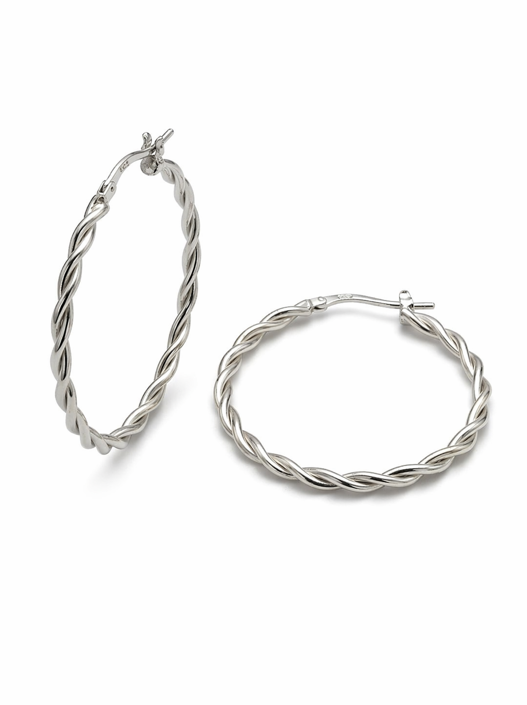 Adeline Twisted Hoop Earrings