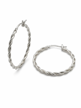 Adeline Twisted Hoop Earrings