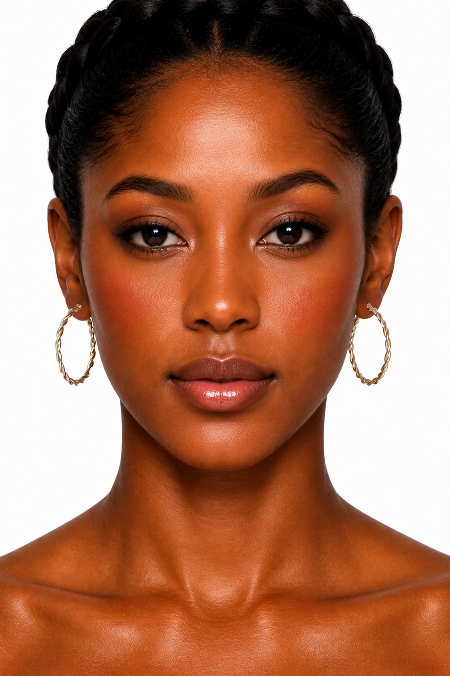 Adeline Twisted Hoop Earrings
