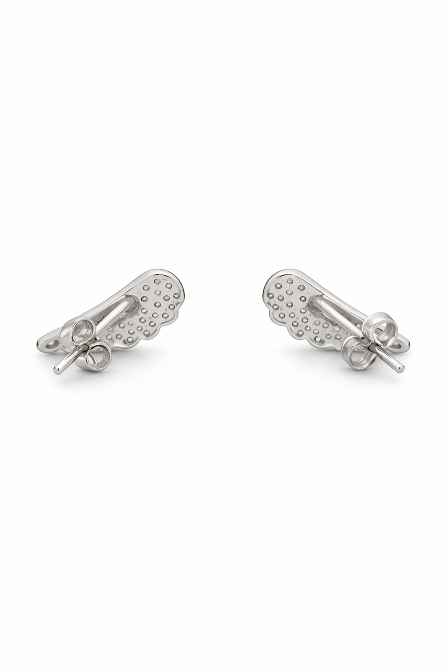 Ailes Célestes Pavé Wing Stud Earrings