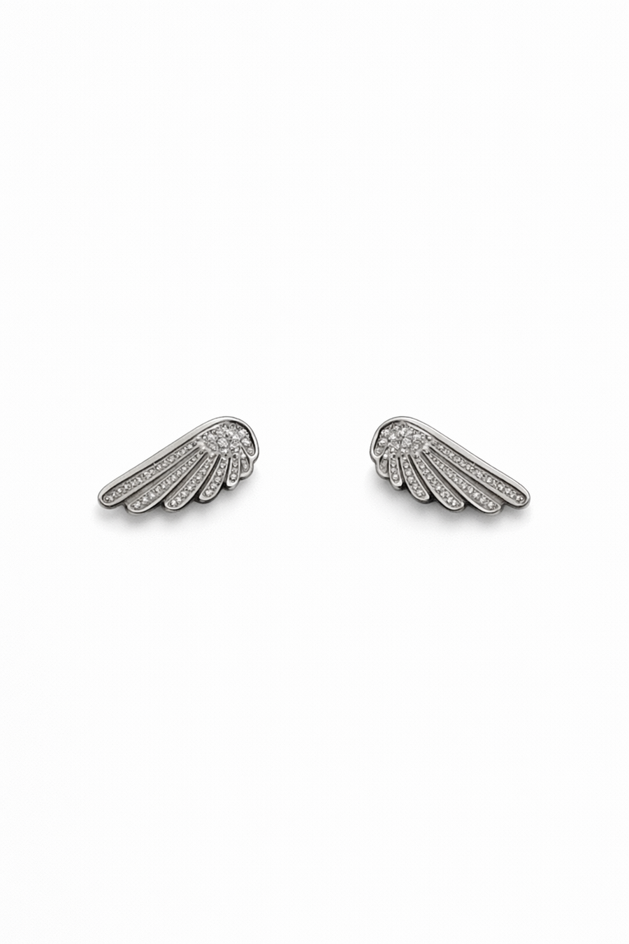 Ailes Célestes Pavé Wing Stud Earrings