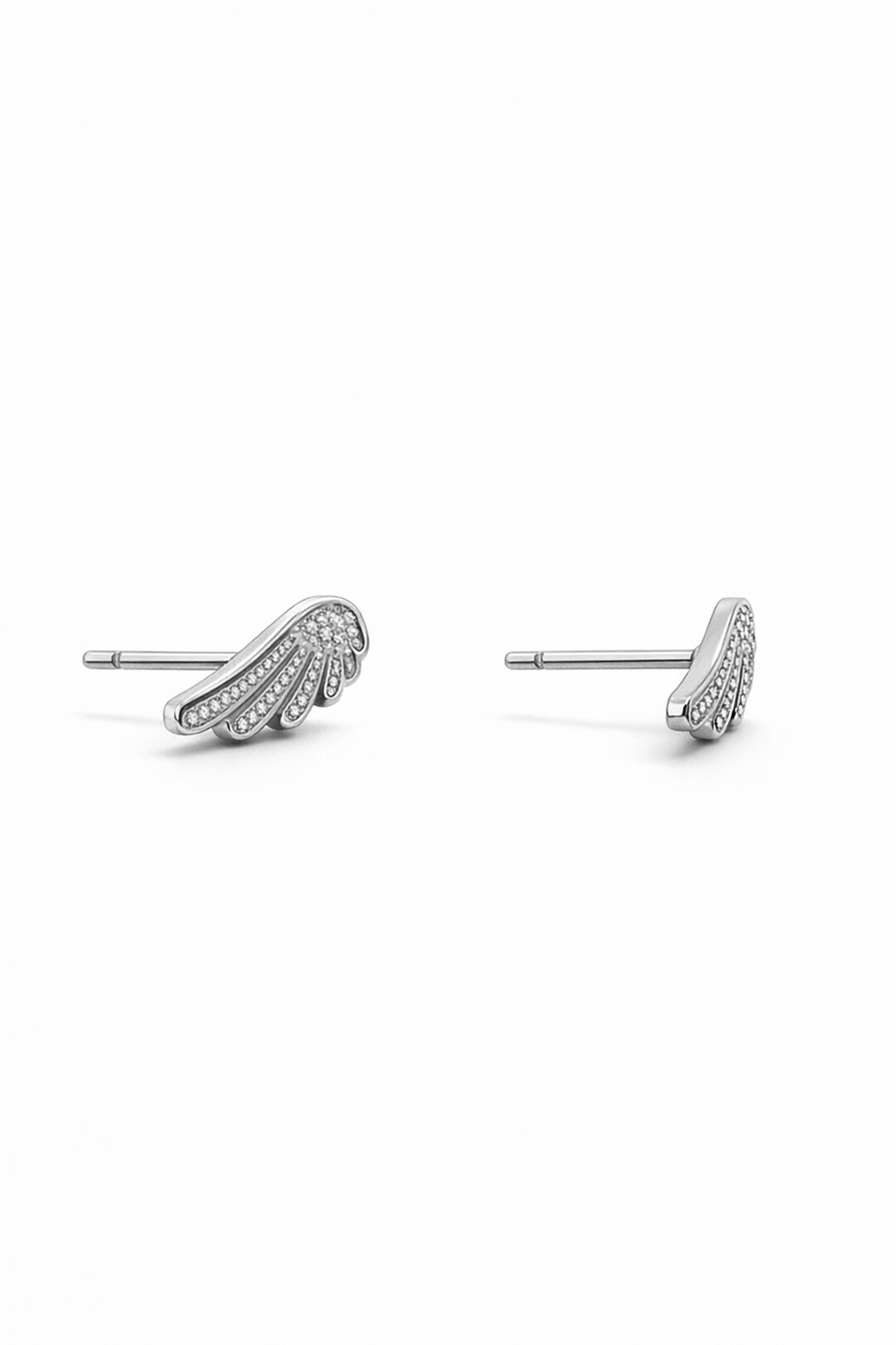 Ailes Célestes Pavé Wing Stud Earrings