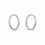 Aurélie Oval Stud Earrings