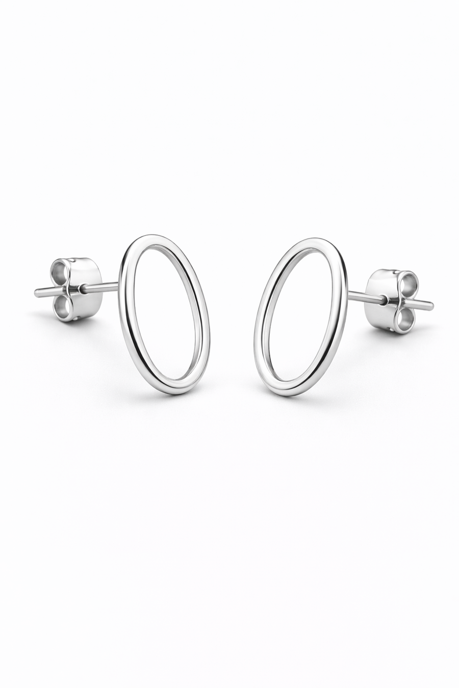 Aurélie Oval Stud Earrings