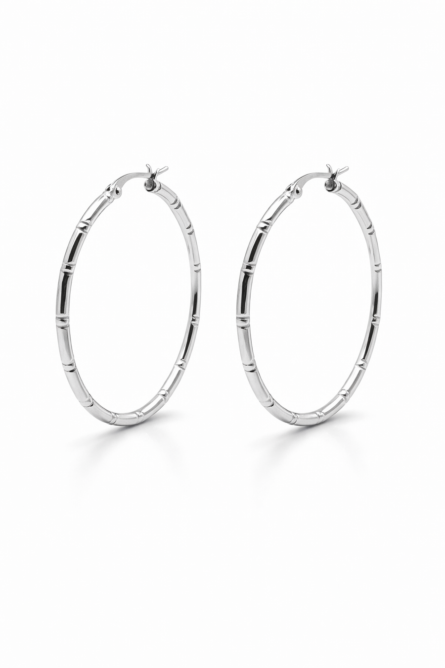 Aurélie Textured Hoop Earrings