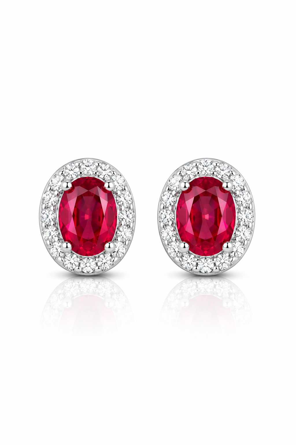 Belle Époque Halo Stud Earrings