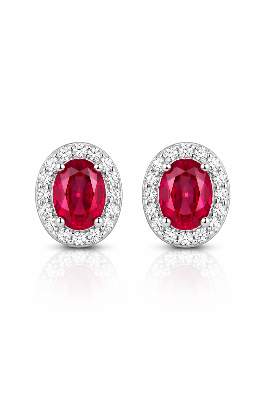 Belle Époque Halo Stud Earrings