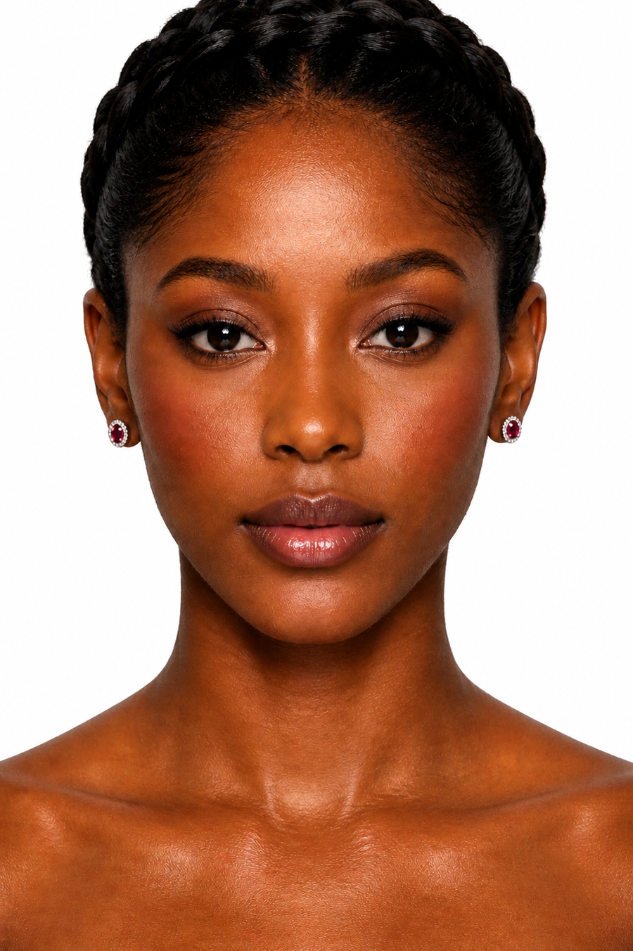 Belle Époque Halo Stud Earrings