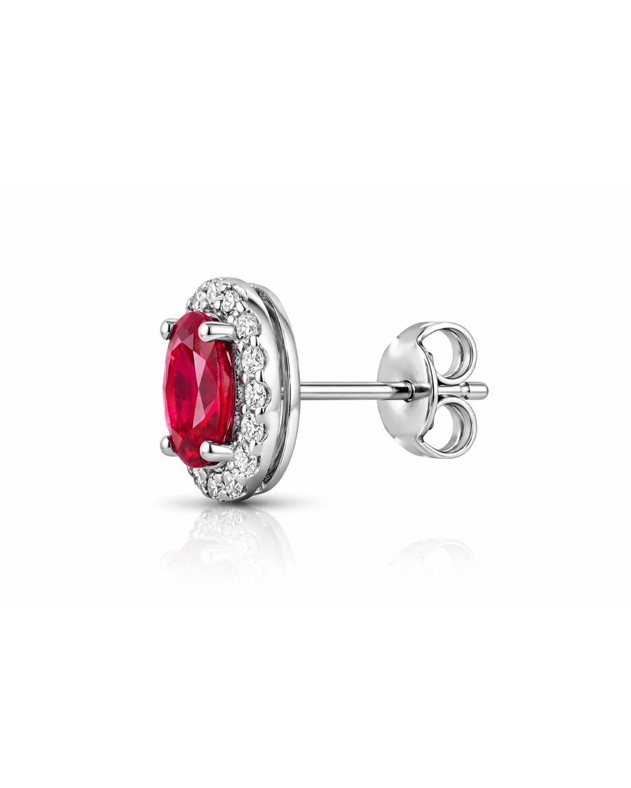 Belle Époque Halo Stud Earrings