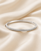 Bijou Lumière Crystal Tennis Bangle