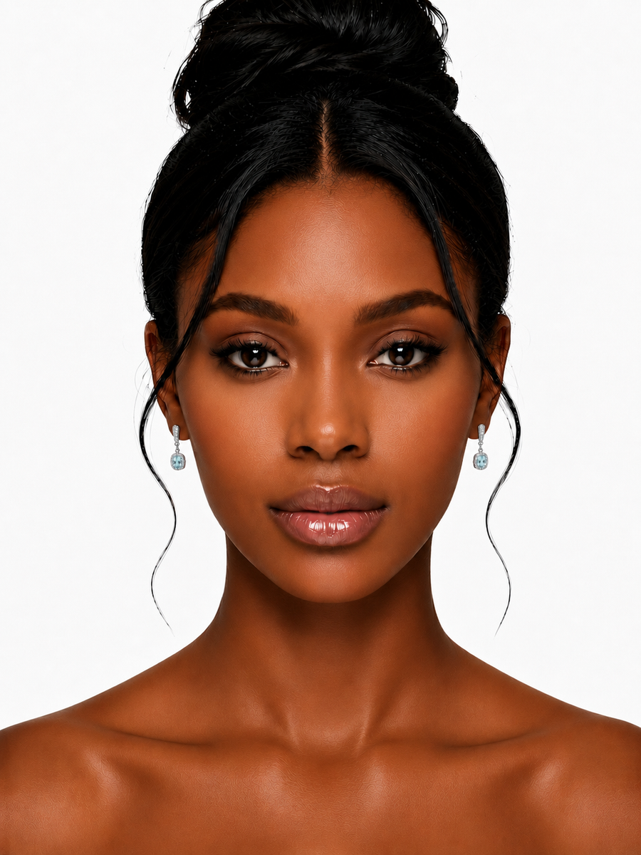 Celeste Bleu Drop Earrings