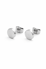 Celeste Disc Stud Earrings