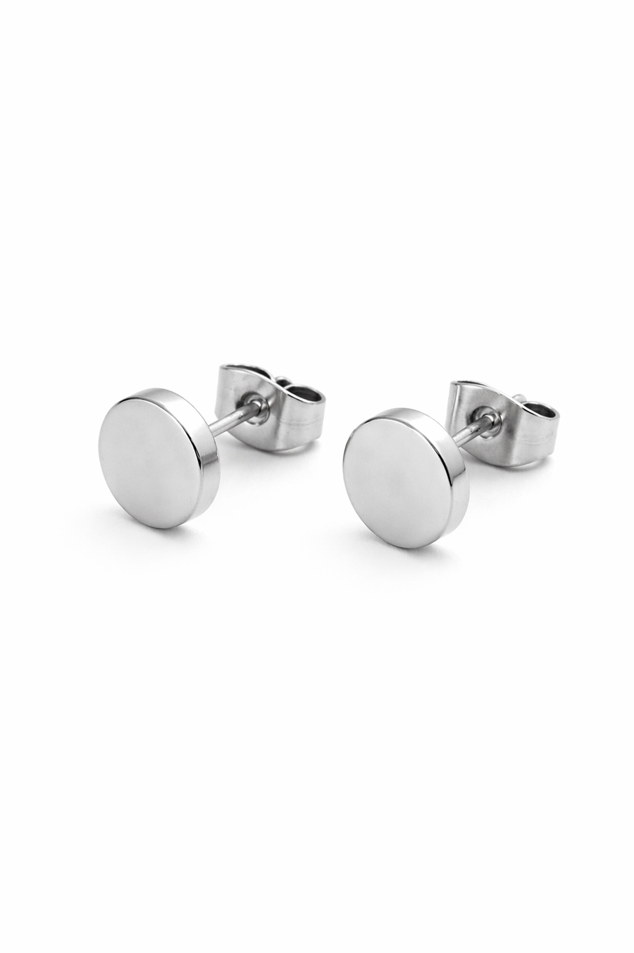 Celeste Disc Stud Earrings