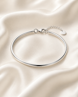 Clémence Silver Torque Bangle