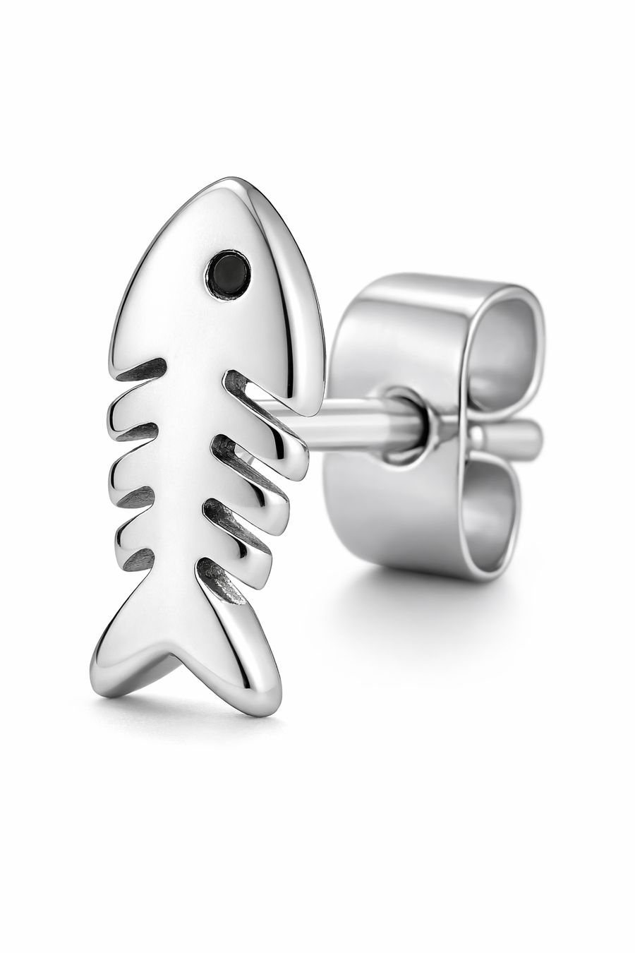 Côte d’Azur Fishbone Stud Earrings