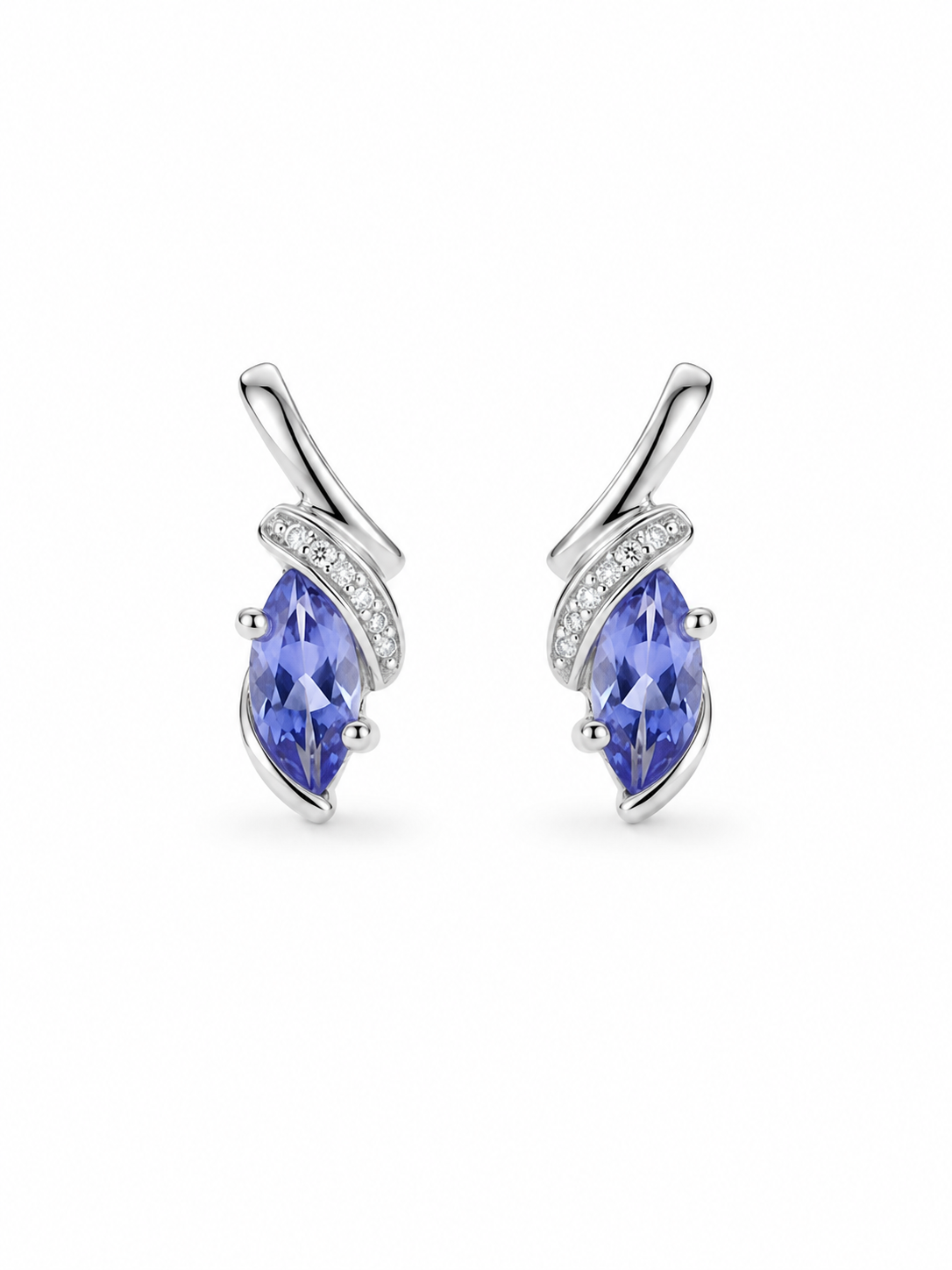 Crépuscule Bleu Stud Earrings