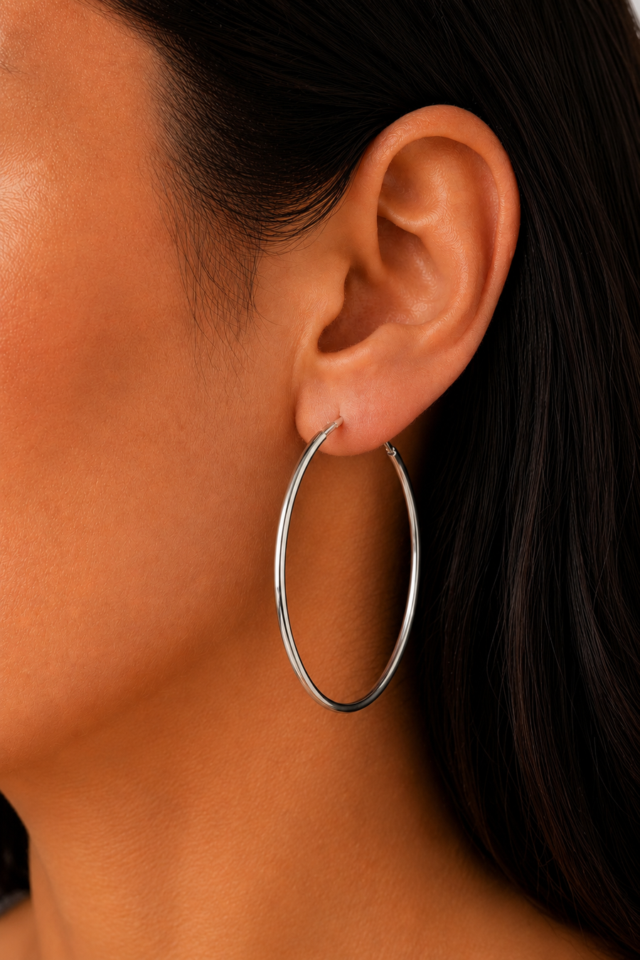 Vivienne Large Hoop Earrings