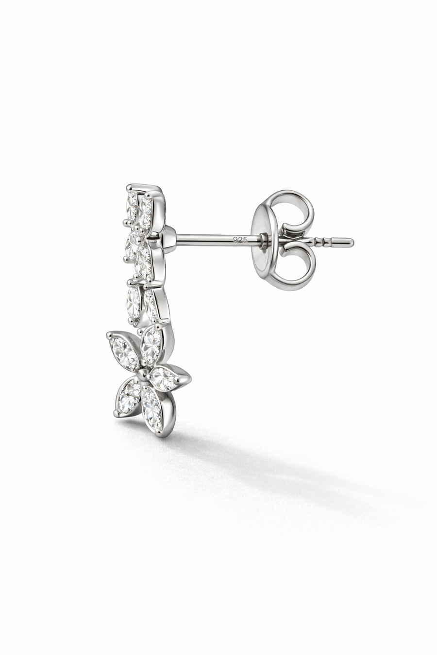 Fleurine Crystal Bloom Earrings