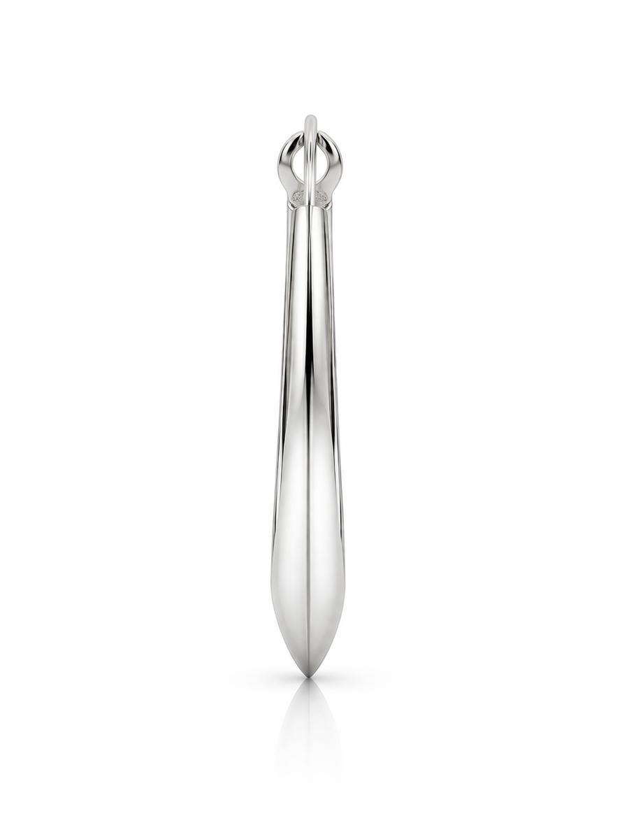 Geneviève Statement Hoop Earrings