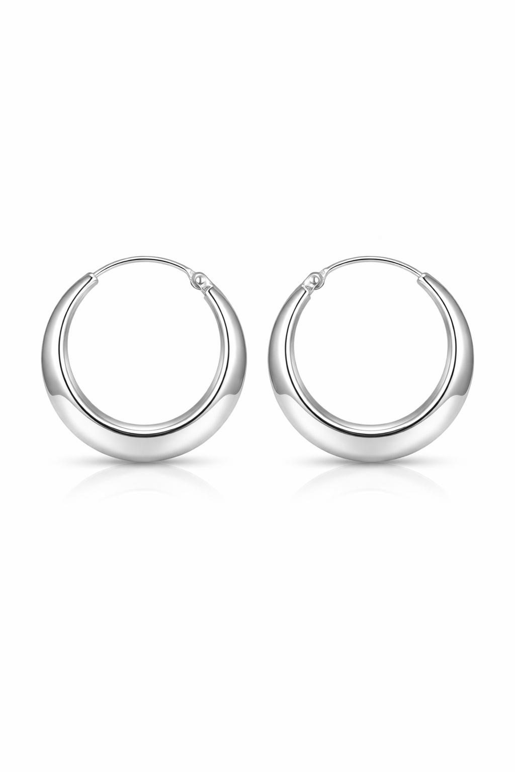 Geneviève Statement Hoop Earrings