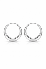Geneviève Statement Hoop Earrings