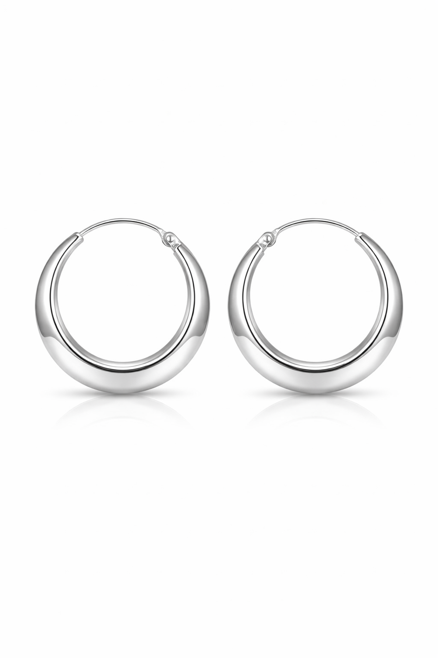 Geneviève Statement Hoop Earrings
