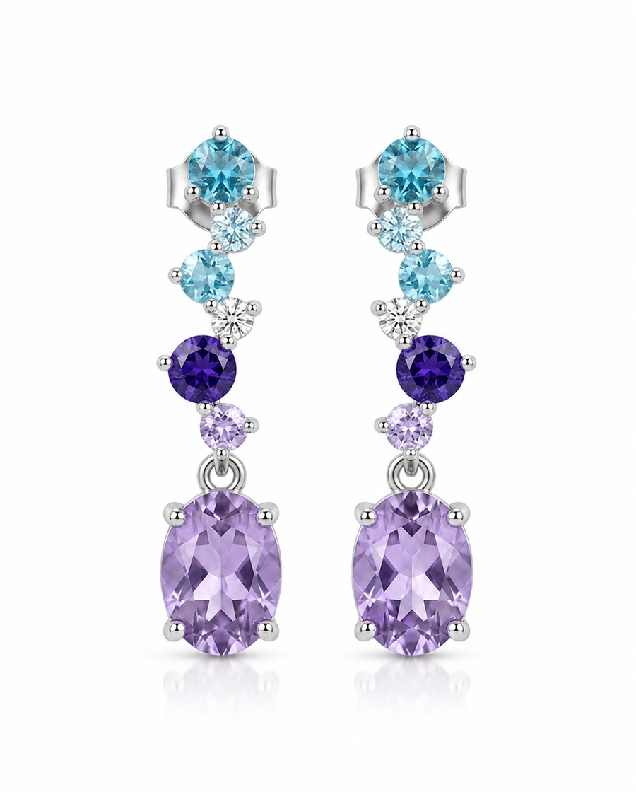 Jardin de Crépuscule Drop Earrings