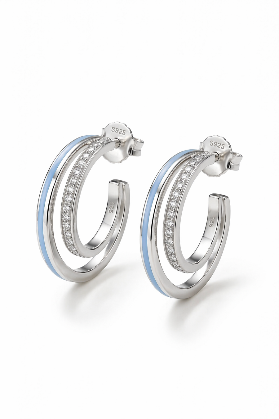 Lucienne Layered Hoop Earrings
