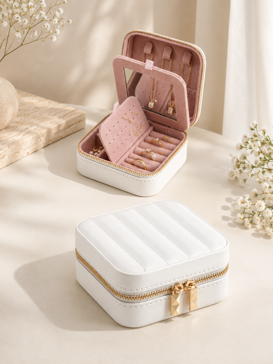 Lumière Travel Jewellery Box
