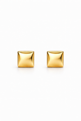 Luna Curve Stud Earrings
