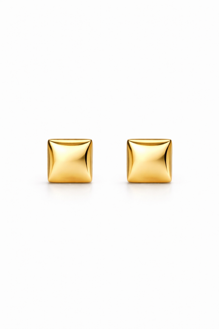 Luna Curve Stud Earrings
