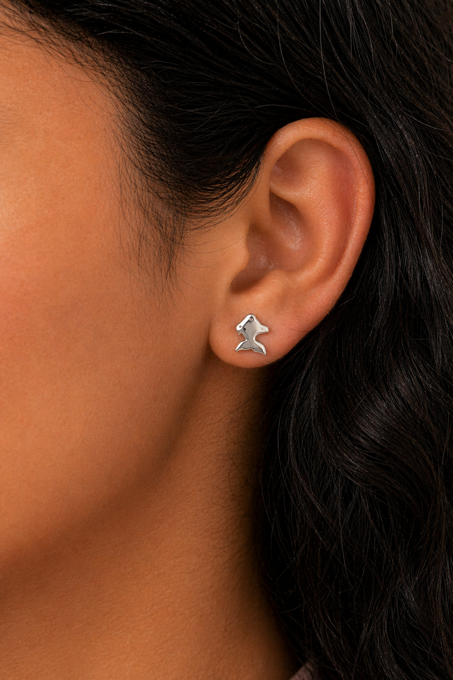 Mariette Goldfish Stud Earrings