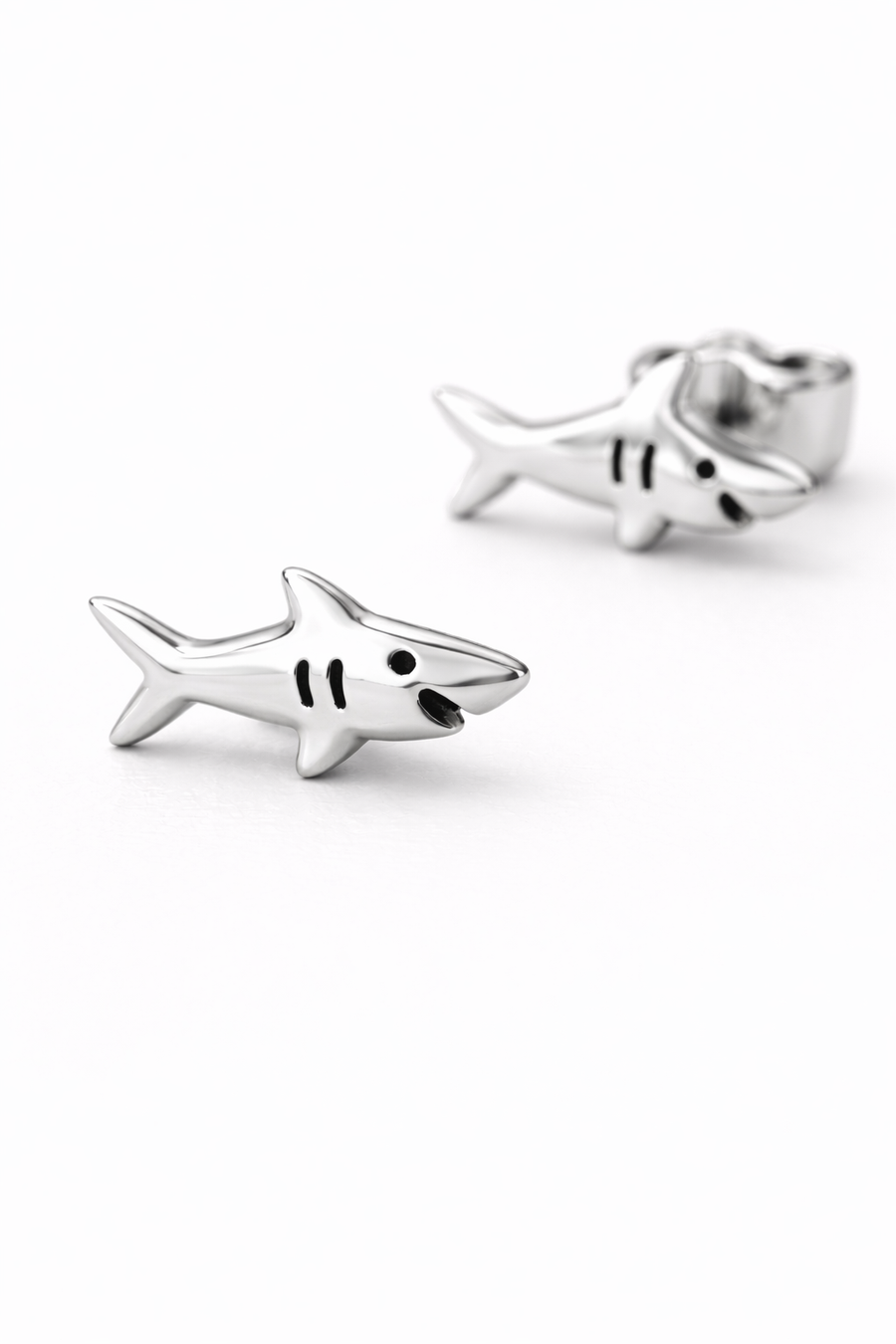 Requin Mini Shark Stud Earrings