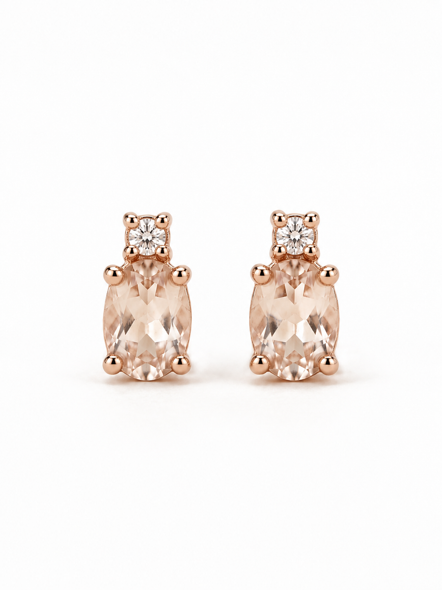 Rosée de Champagne Stud Earrings