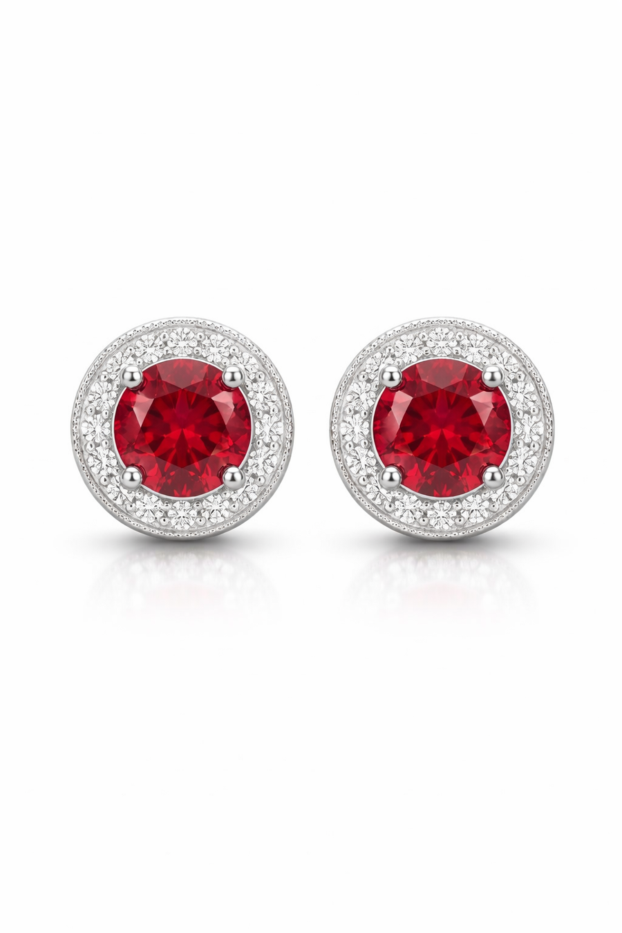 Rouge Élise Halo Stud Earrings
