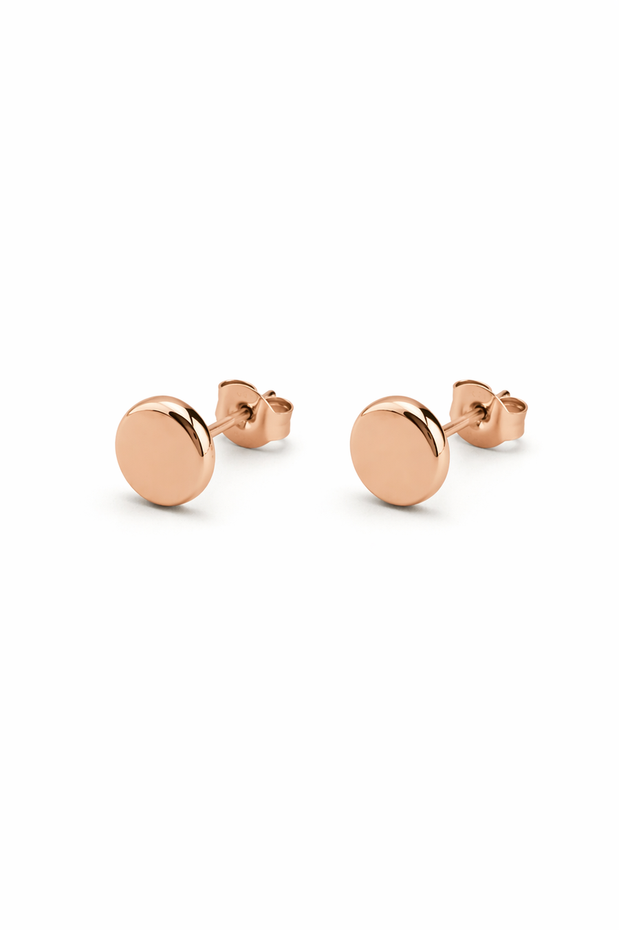 Solstice Disc Stud Earring
