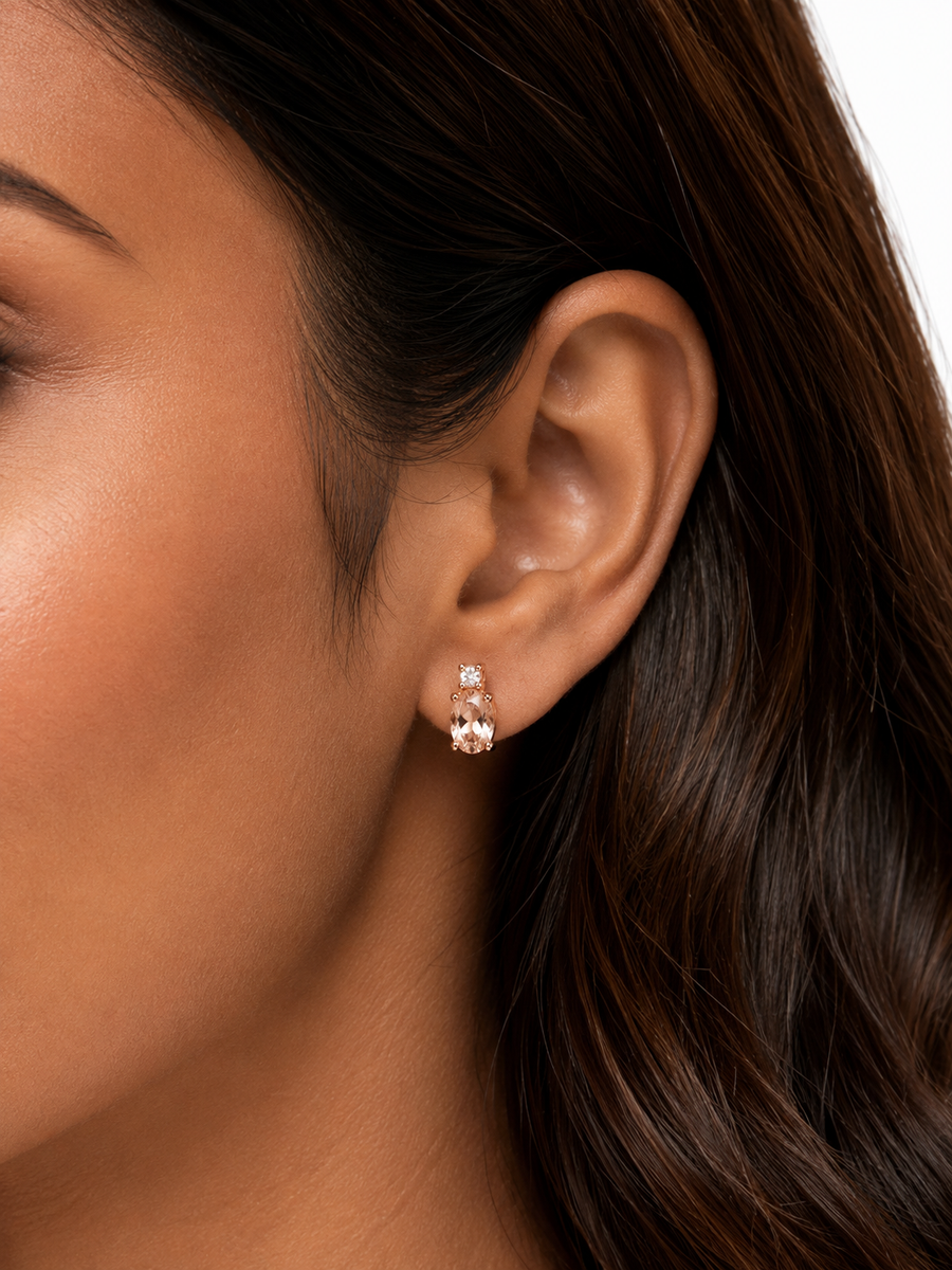 Rosée de Champagne Stud Earrings